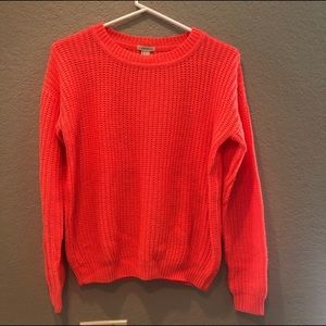 Neon knit sweater